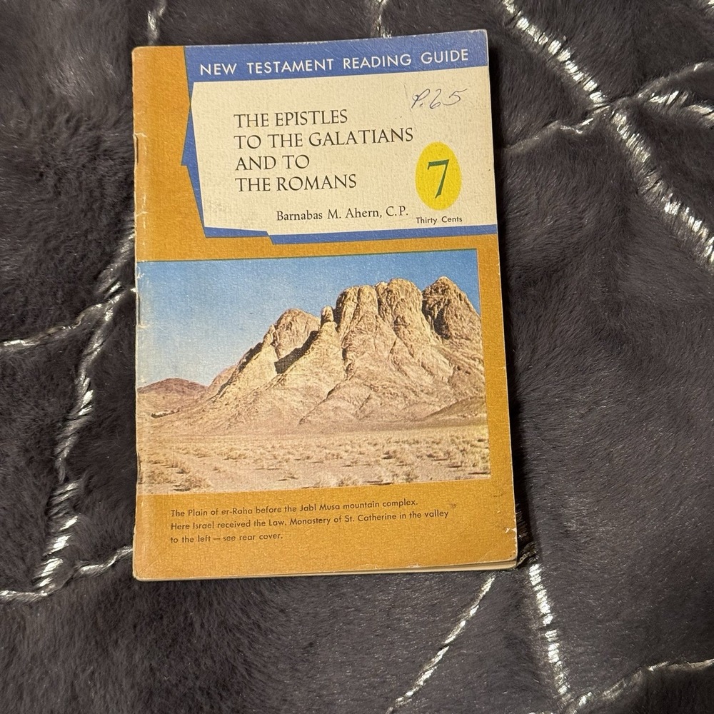 1960s New Testament Reading Guide to Galatians & Romans Paperback